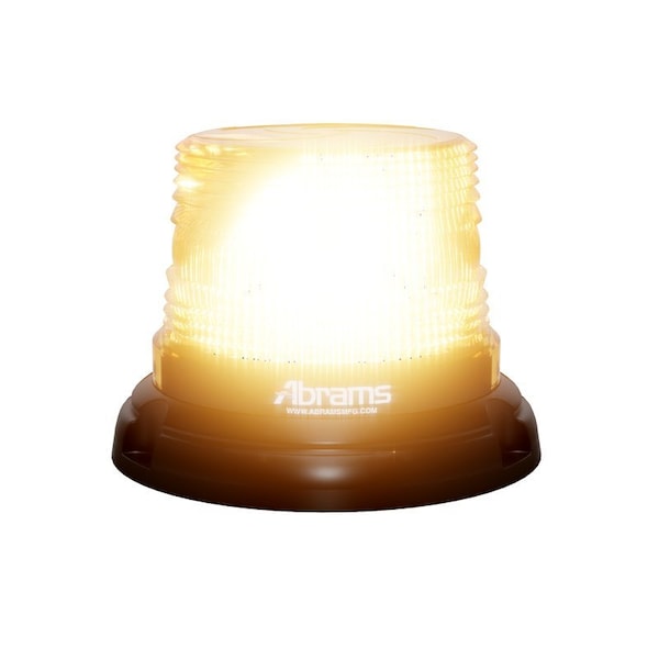StarEye 4" Dome 12 LED Magnet/Permanent Mount Beacon - Amber